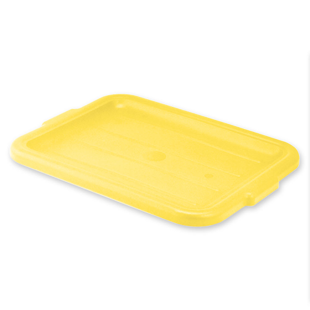 Vollrath 1522-C08 Food Storage Box Cover - 15x20", Plastic, Yellow