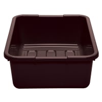 Vollrath 1527-01 Traex® Bus Box - 15 1/2" x 21 3/4" x 7", Chocolate thumbnail 7