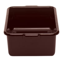 Vollrath 1527-01 Traex® Bus Box - 15 1/2" x 21 3/4" x 7", Chocolate thumbnail 8