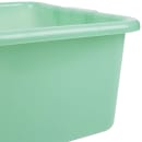 Vollrath 1527-C19 Food Storage Box - Molded Handles, 20x15x7", Green thumbnail 5