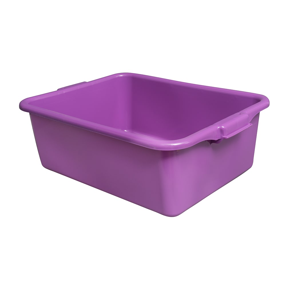 Vollrath 1527-C80 Food Storage Box - 20" x 15" x 7", Polypropylene, Purple