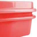 Vollrath 1551-C02 Combo Food Storage Box - 5" Drain, 7" Box,  Snap-On Lid, Red thumbnail 4