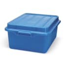 Vollrath 1551-C04 Combo Food Storage Box - 5" Drain, 7" Box,  Snap-On Lid, Blue thumbnail 3