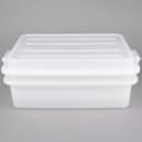 Vollrath 1551-C05 Combo Food Storage Box - 5" Drain, 7" Box, Snap-On Lid, White thumbnail 2