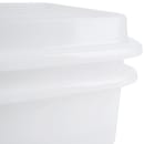 Vollrath 1551-C05 Combo Food Storage Box - 5" Drain, 7" Box, Snap-On Lid, White thumbnail 4
