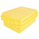 Vollrath 1551-C08 Combo Food Storage Box, 5" Drain, 7" Box, Snap-On Lid, Yellow thumbnail 3