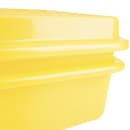 Vollrath 1551-C08 Combo Food Storage Box, 5" Drain, 7" Box, Snap-On Lid, Yellow thumbnail 4