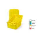 Vollrath 1551-C13 Combo Food Storage Box - 5" Drain, 7" Box, Snap-On Lid, Clear thumbnail 4