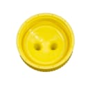 Vollrath 2300-08 Twin Tip Squeeze Bottle Replacement Cap - Wide Mouth, 16 32 oz, Yellow thumbnail 3