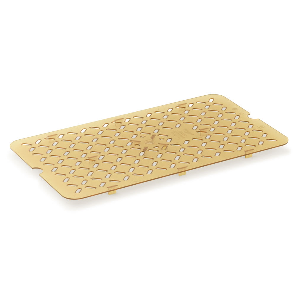 Vollrath 23200 Super Pan® 1/2 Size - False Bottom, Plastic, Amber