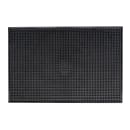 Vollrath 2331-99 Rectangular Bar Mat - 18" x 12", Rubber, Black thumbnail 2
