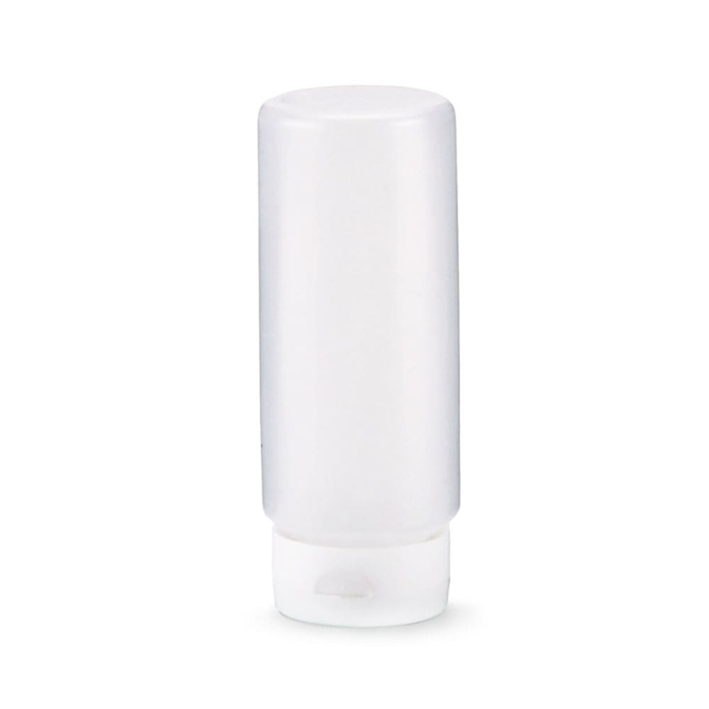 Vollrath 26120-13 12 oz Squeeze Dispenser - White Cap, Clear