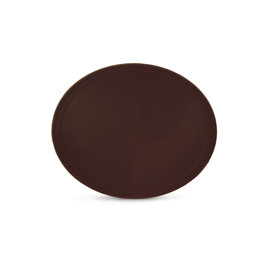 Vollrath 2700L-06 Oval Serving Tray - Fiberglass, Black