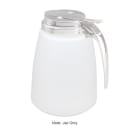 Vollrath 2748J 48 oz Syrup Server Replacement Jar - White thumbnail 4
