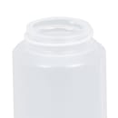 Vollrath 2808-13 8 oz Squeeze Dispenser - Clear Cap, Clear thumbnail 6