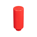 Vollrath 2812-02 12 oz Squeeze Dispenser - Red Cap, Red thumbnail 5