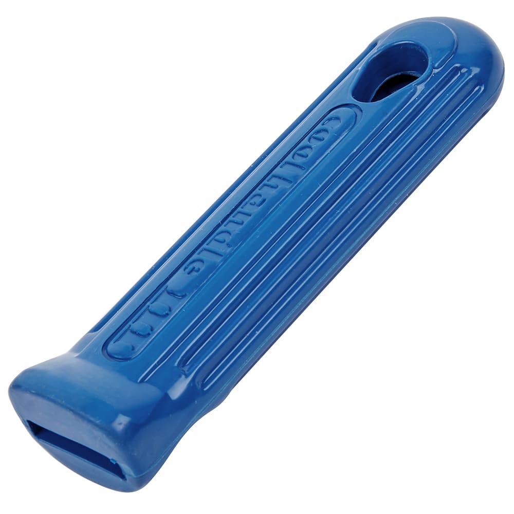 Vollrath 3011 4" Silicone Handle Sleeve - Fits 7" Pans, Blue