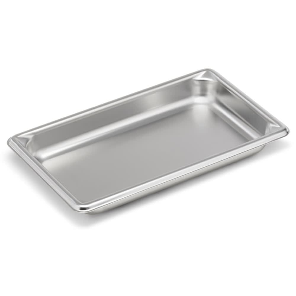 Vollrath 30412 Super Pan V®® Quarter Size Steam Pan - Stainless Steel