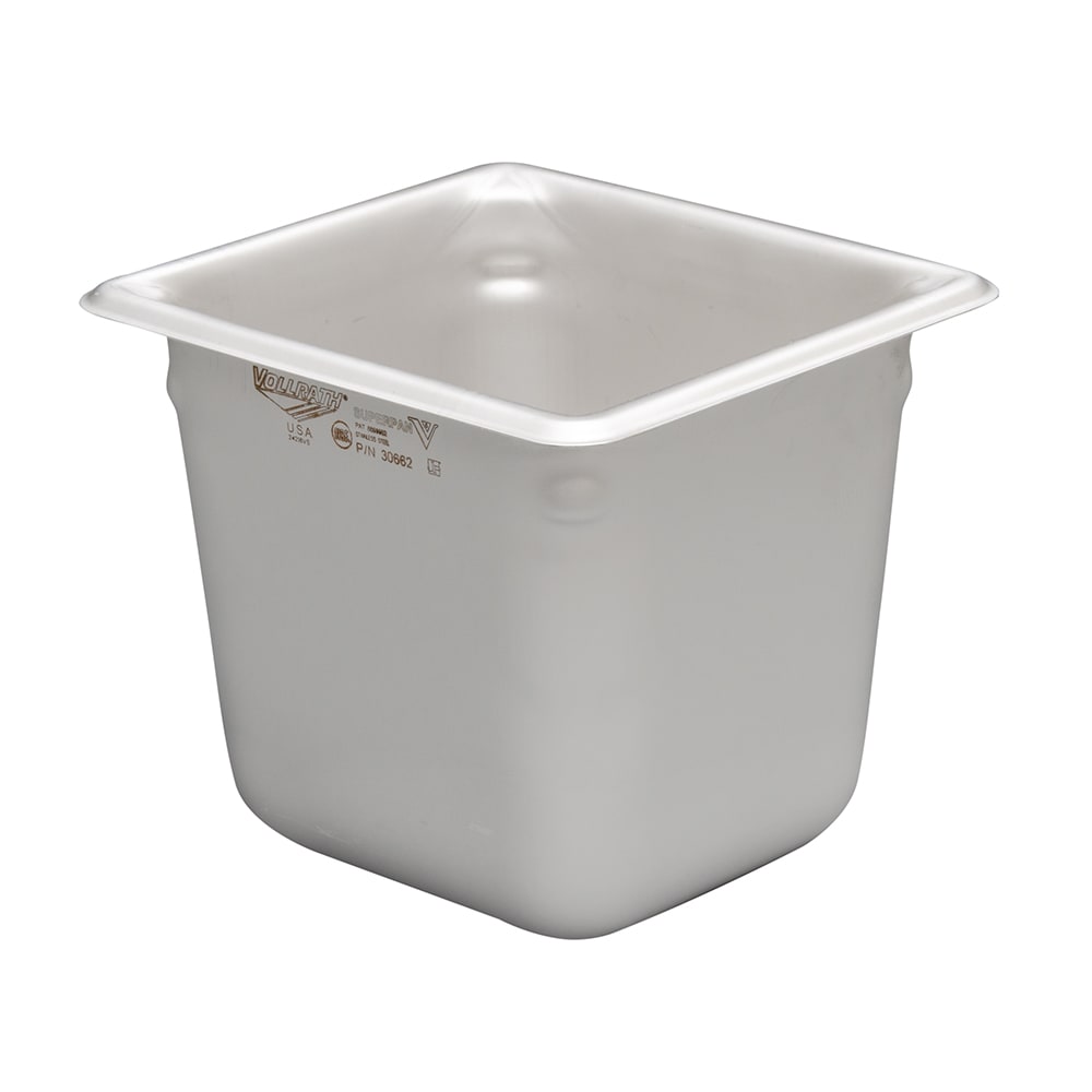 Vollrath 30662 Super Pan V® Sixth Size Steam Pan - Stainless Steel
