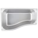 Vollrath 3100340 Super Pan® Shapes Third Size Steam Pan - Wild, Stainless Steel thumbnail 2