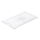 Vollrath 32300 1/3 Size Slotted Food Pan Cover - Clear thumbnail 3