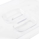 Vollrath 32400 1/4 Size Slotted Food Pan Cover - Clear thumbnail 4