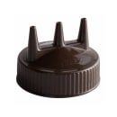 Vollrath 3300-01 Tri Tip Replacement Top for 16, 24 & 32 oz Wide Mouth, Brown thumbnail 2