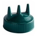 Vollrath 3300-191 Tri-Tip Replacement Cap - For 16,24,32 oz, Wide Mouth, Green thumbnail 2