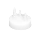 Vollrath 3324-13 24 oz Squeeze Dispenser - Wide Mouth, Clear Cap, Clear thumbnail 3