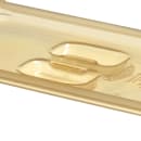 Vollrath 33300 1/3 Size High-Heat Solid Food Pan Cover - Amber thumbnail 4