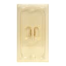 Vollrath 33300 1/3 Size High-Heat Solid Food Pan Cover - Amber thumbnail 5