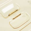 Vollrath 33500 Half-Size Long High-Heat Solid Food Pan Cover - Amber thumbnail 4