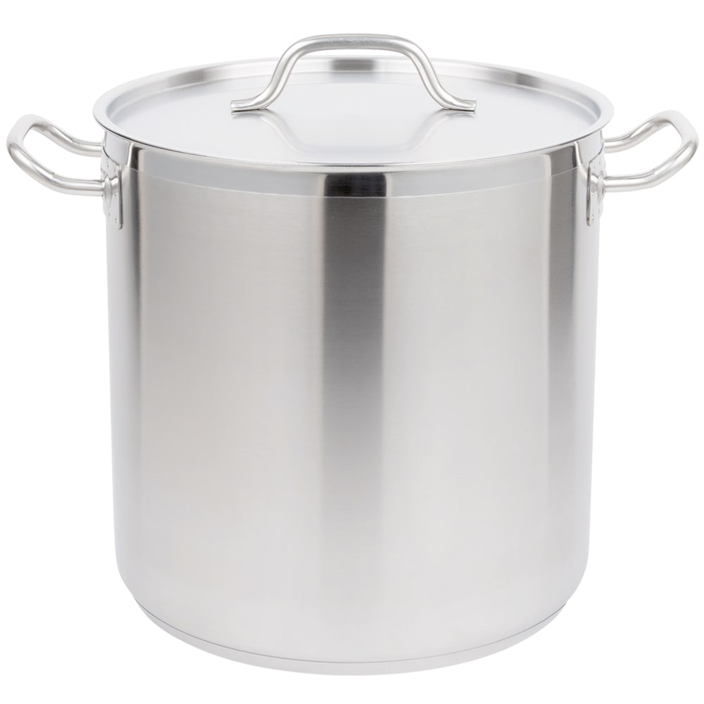 Vollrath 3506 27 qt Optio™ Stainless Steel Stock Pot w/ Cover - Induction Ready