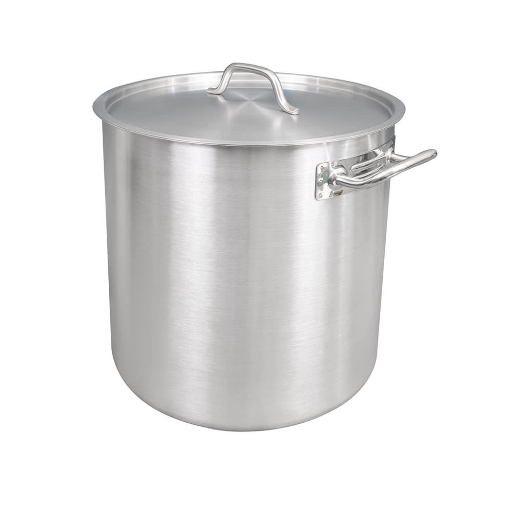Vollrath 3509 38 qt Optio™ Stainless Steel Stock Pot w/ Cover - Induction Ready