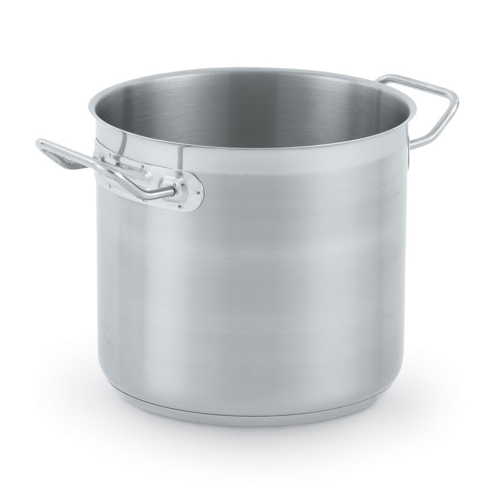 Vollrath 3513 53 qt Optio™ Stainless Steel Stock Pot w/ Cover - Induction Ready