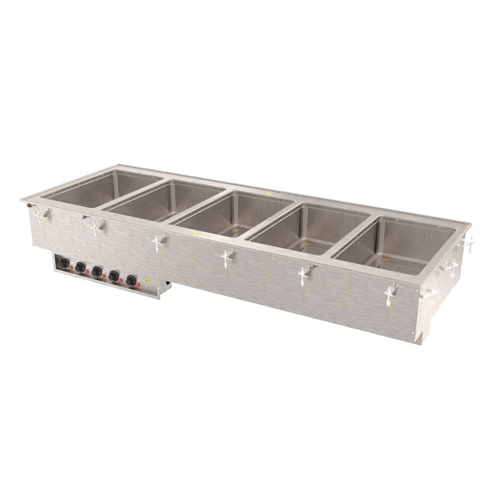 Vollrath 36408 Drop-In Hot Food Well w/ (5) Full Size Pan Capacity, 208v/1ph