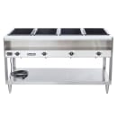Vollrath 38004 61 1/4" Hot Food Table w/ (4) Wells & Cutting Board, 120v thumbnail 2