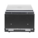 Vollrath 3802-06 Double Sided Straw Dispenser - 500 Capacity, Black thumbnail 3