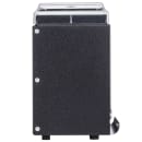 Vollrath 3805-06 Single Sided Straw Dispenser - 200 Capacity, Black thumbnail 3