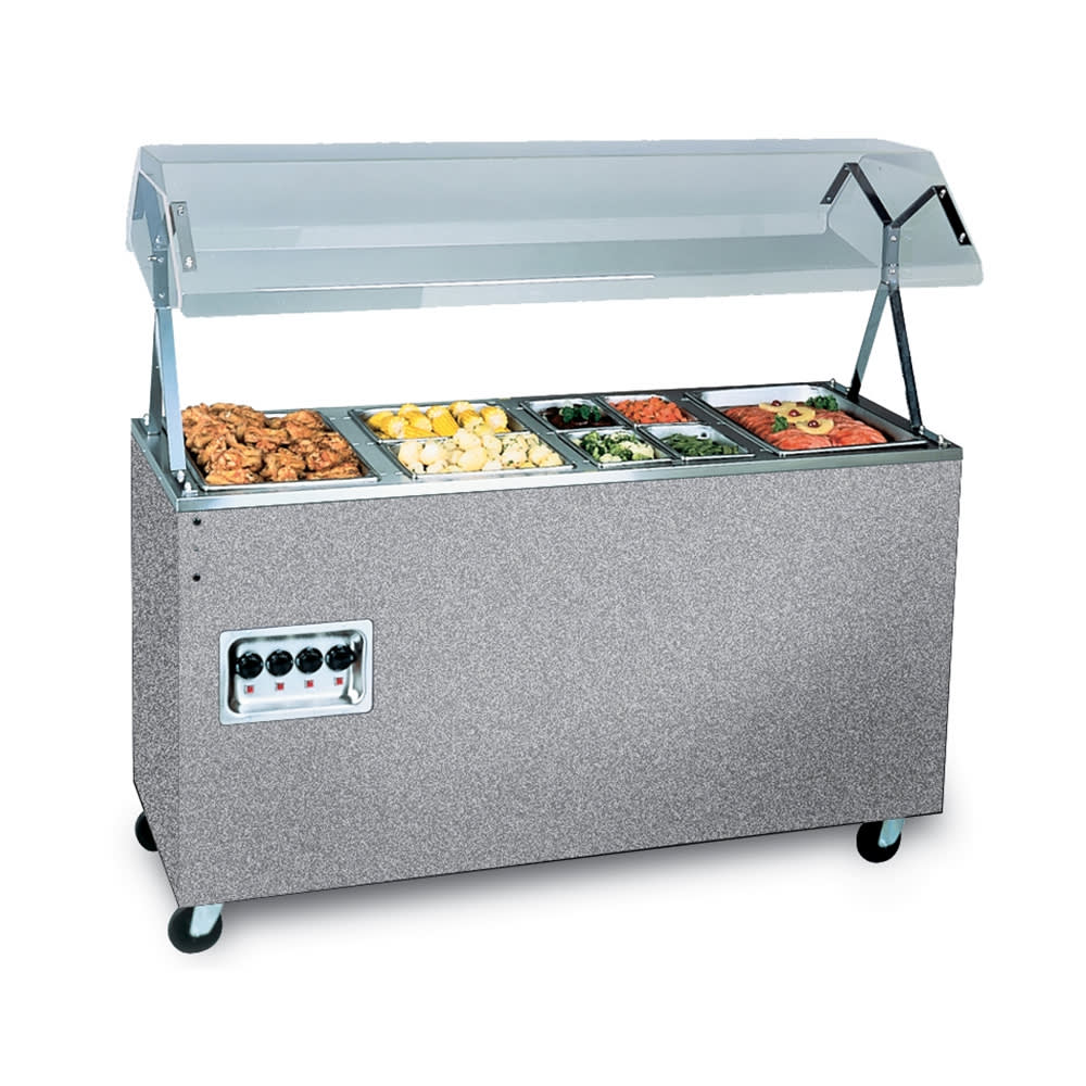 Vollrath 38710 60" Hot Food Table w/ (4) Wells & Enclosed Base, 120v