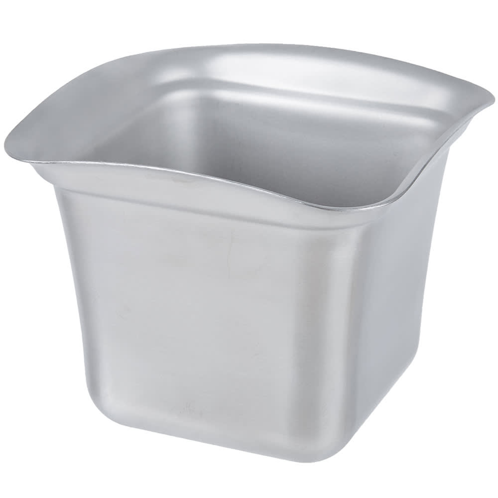 Vollrath 40003 Sixth Steam Table Pan - 5 3/4 x 5 3/4 x4 3/4" Brushed Stainless