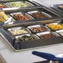 Vollrath 40003 Sixth Steam Table Pan - 5 3/4 x 5 3/4 x4 3/4" Brushed Stainless thumbnail 5