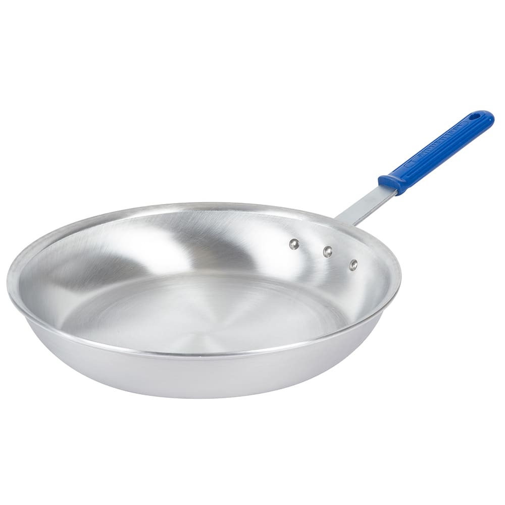 Vollrath 4014 14" Wear-Ever® Aluminum Frying Pan w/ Solid Silicone Handle