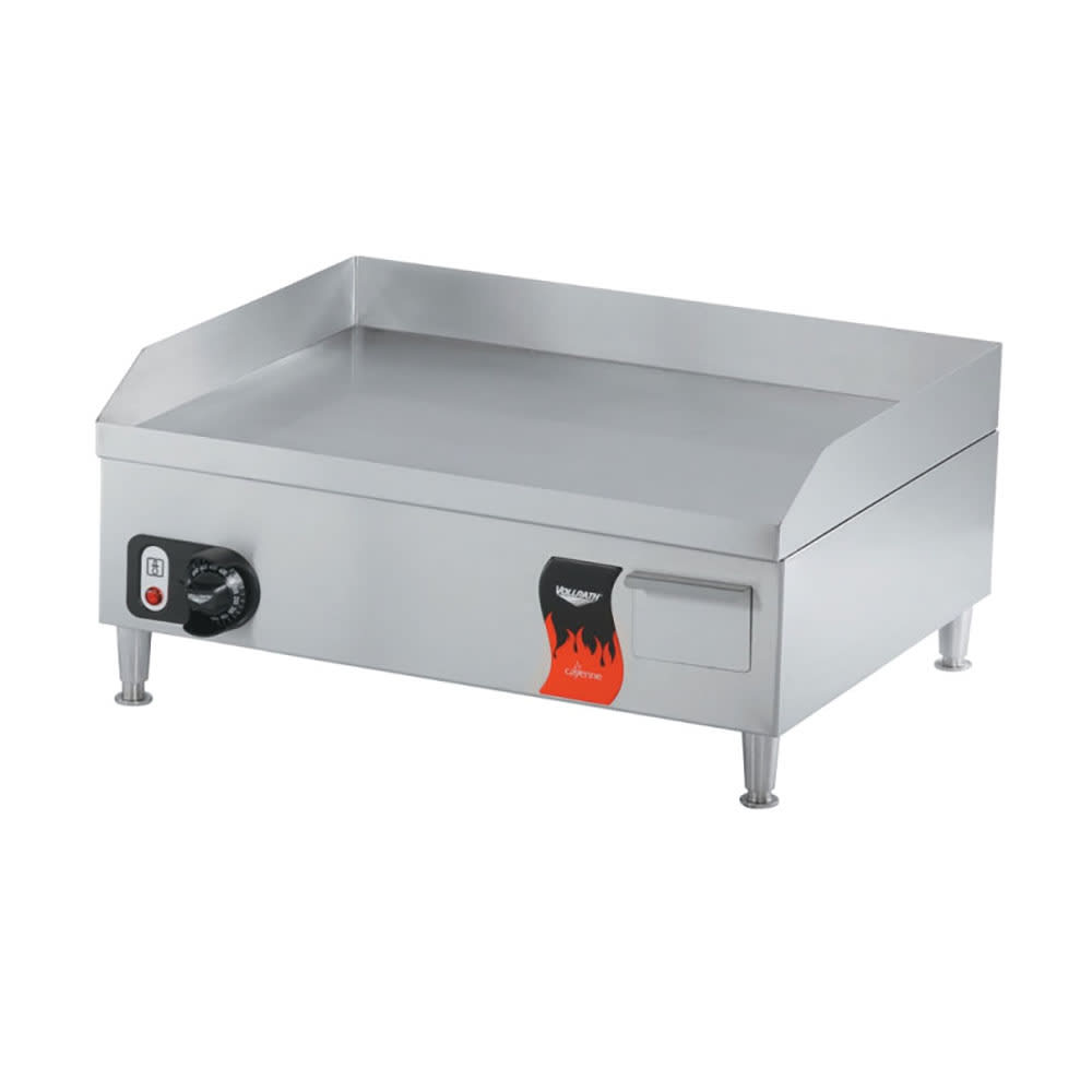 Vollrath 40716 24" Electric Griddle w/ Thermostatic Controls - 1/2" Steel Plate, 220v/1ph