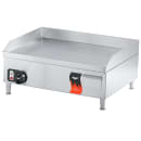 Vollrath 40716 24" Electric Griddle w/ Thermostatic Controls - 1/2" Steel Plate, 220v/1ph thumbnail 2