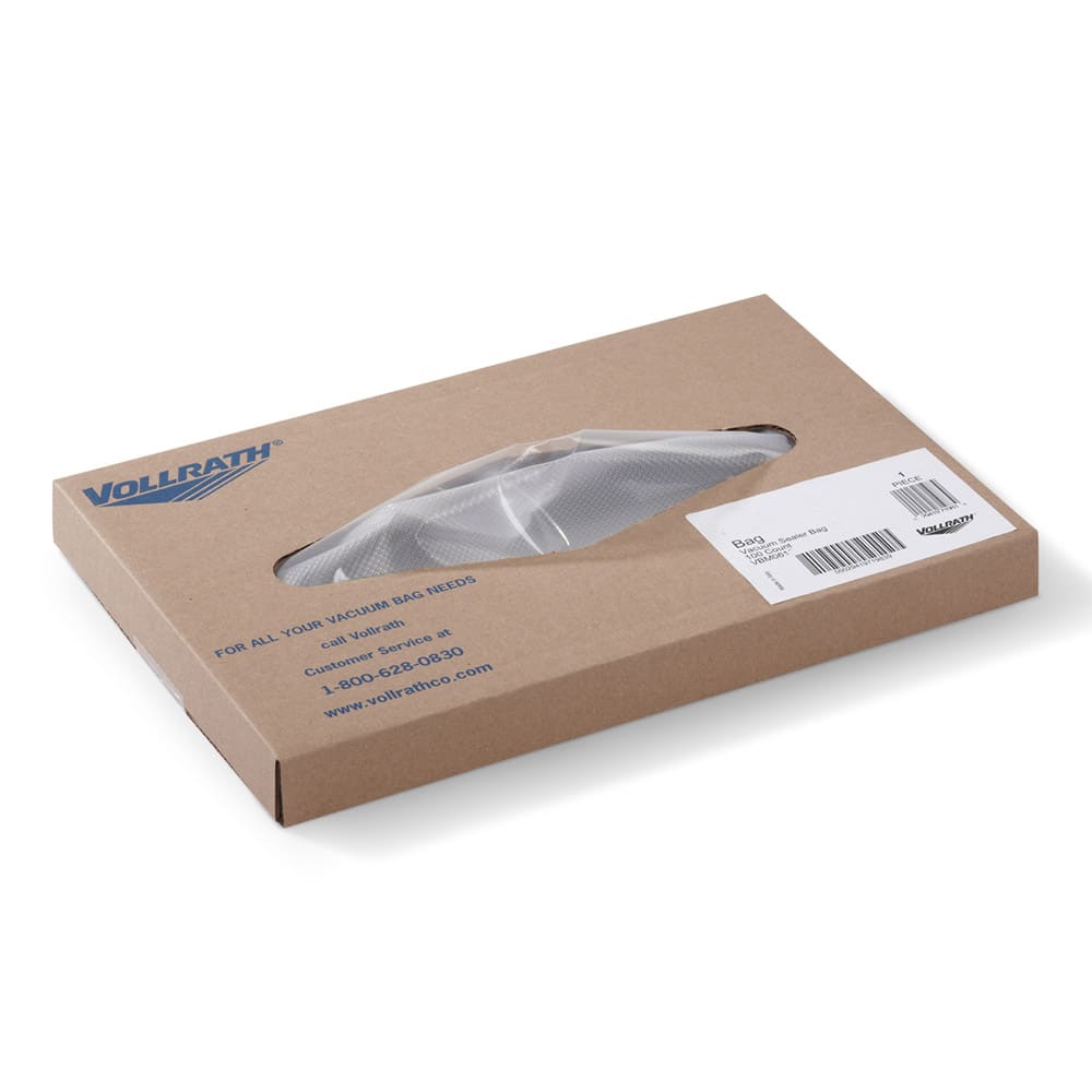 Vollrath 40815 Vacuum Seal Bag - 8 x 12", 3 Thickness, Pack of 100