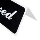 Vollrath 4135 Tabletop Reserved Sign - 3" x 9" thumbnail 4