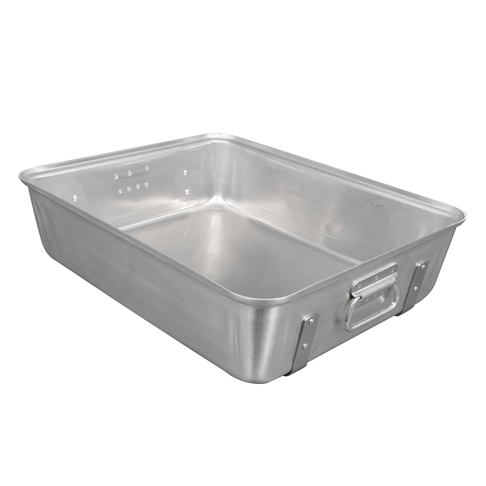 Vollrath 448212 Roaster Bottom w/ Looped Handles - 16x20x4 1/2", Aluminum