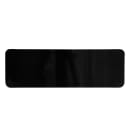 Vollrath 4522 Rinse Sign - 3" x 9", White on Black thumbnail 5