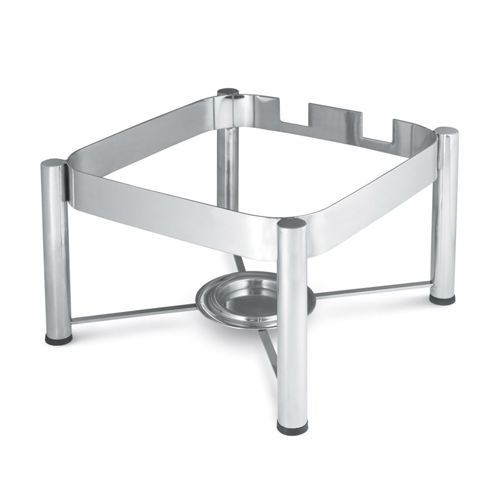 Vollrath 46113 Stand for Square Induction Chafers - Mirror-Finish Stainless